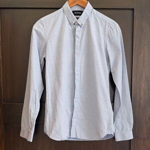The Kooples Light Blue Button Down Shirt fitted XS